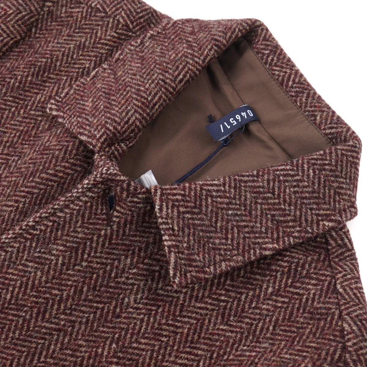04651 / A Trip in a Bag Herringbone Tweed Jacket