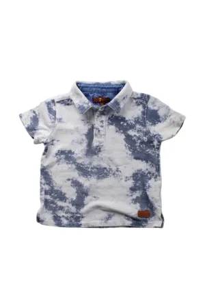7 For All Mankind Short Sleeve Polo 2T