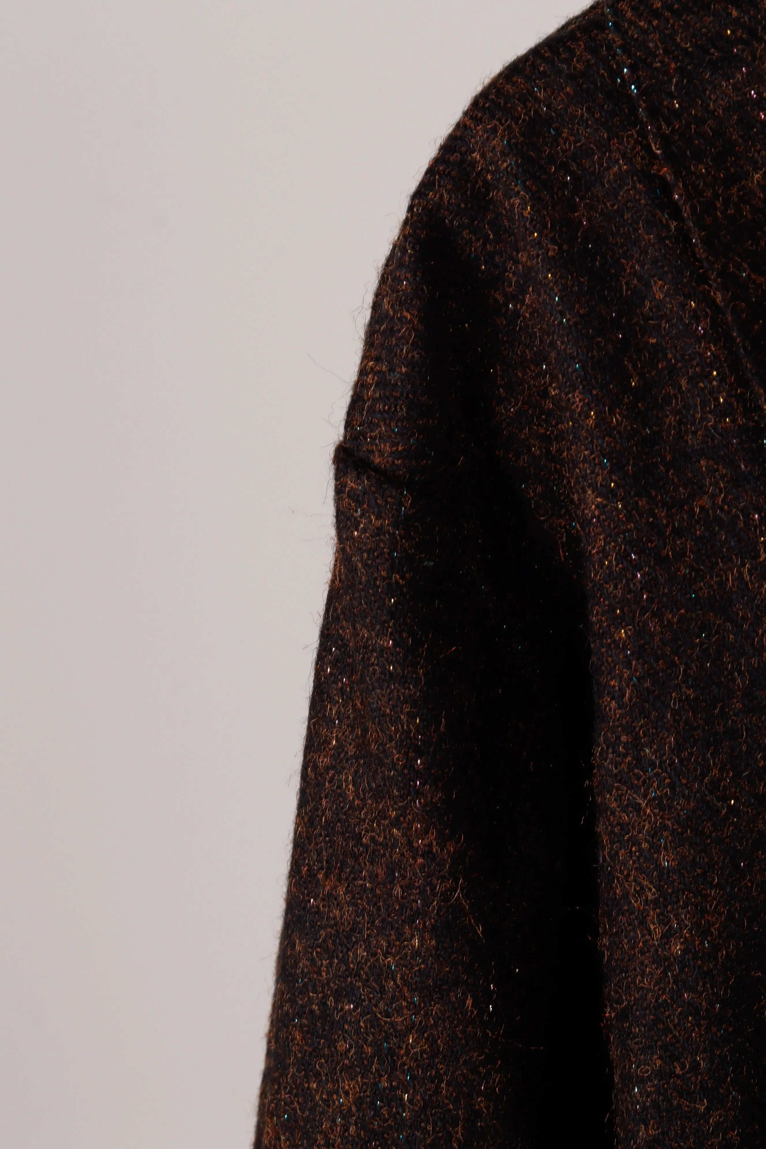 80's Kenzo 'Flecked Tweed Double Breasted' Harrington Jacket