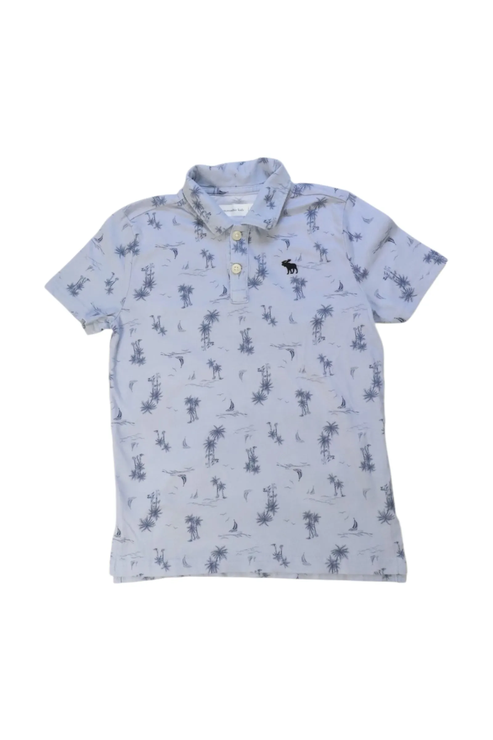 Abercrombie & Fitch Animal Print Polo Shirt 5-6T