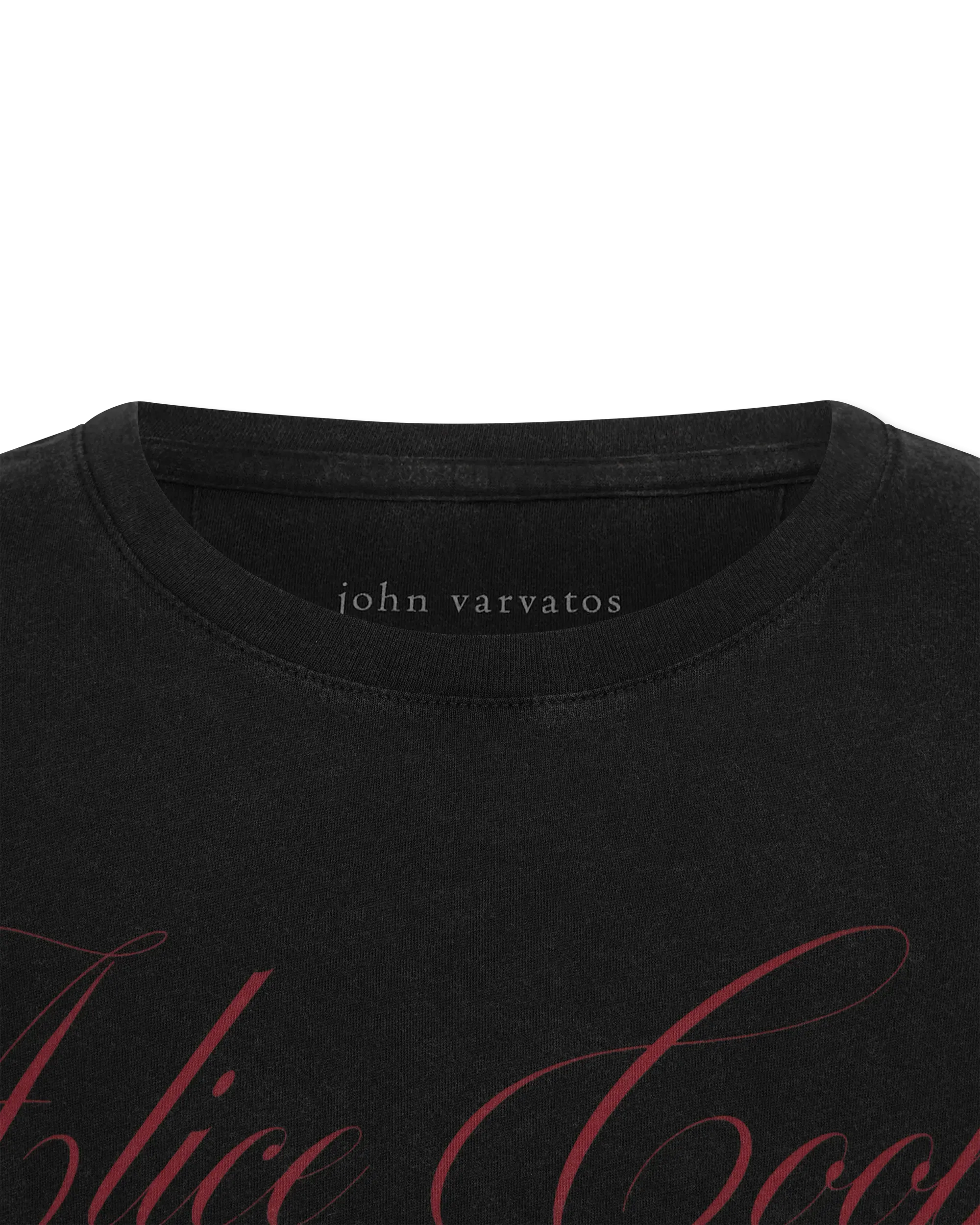 Alice Cooper Script T-shirt