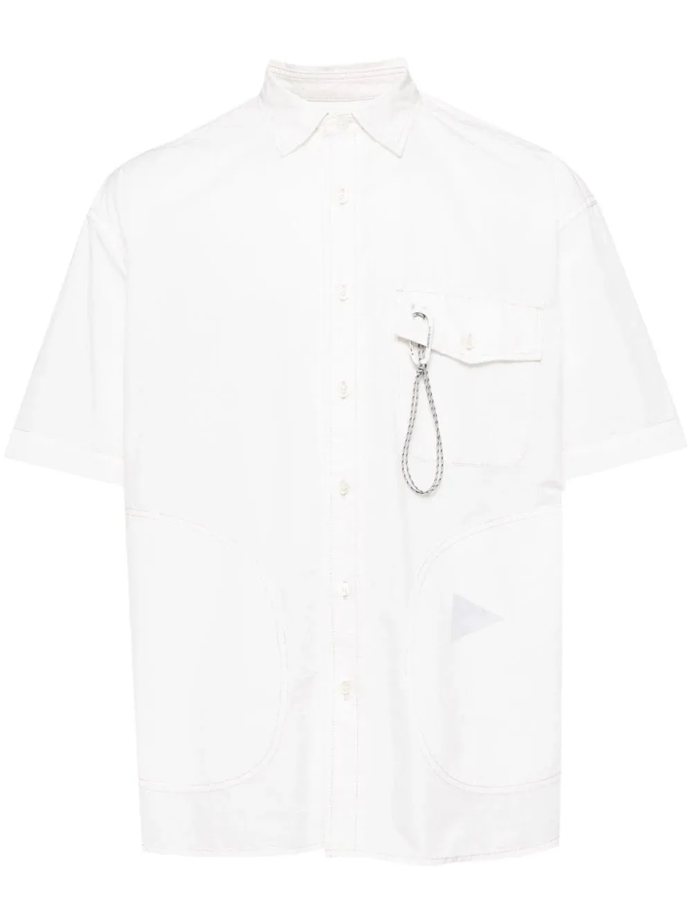 Appliqu-Detail Short-Sleeve Shirt