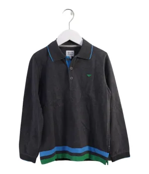 Armani Long Sleeve Polo 8Y