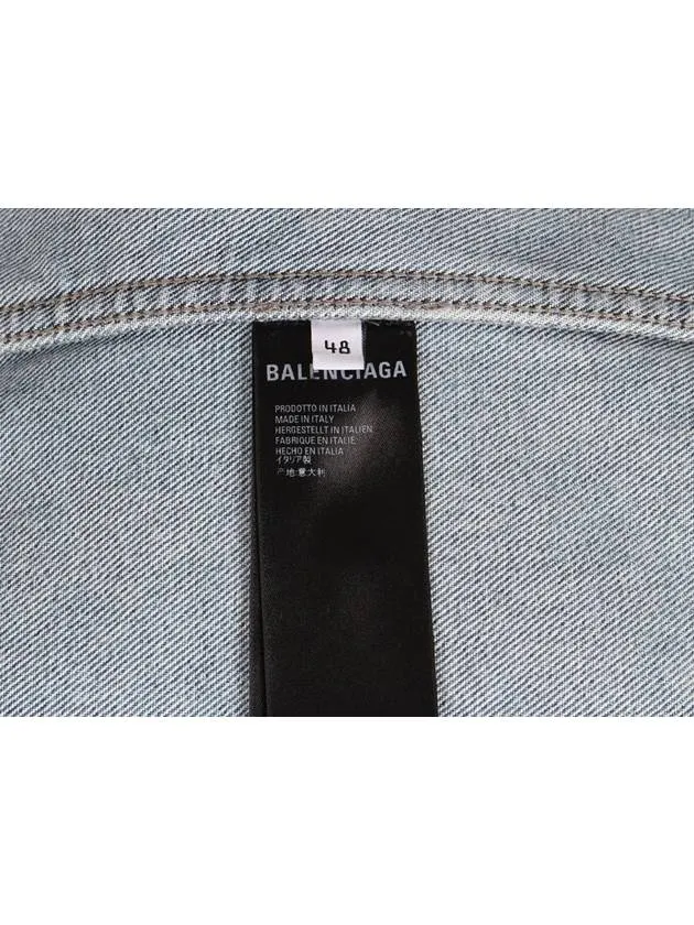 Balenciaga BB logo denim jacket 48