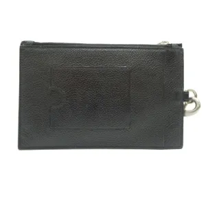 Balenciaga Cash Black Leather Accessories