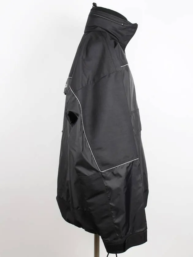 Balenciaga Logo Anorak Black 46