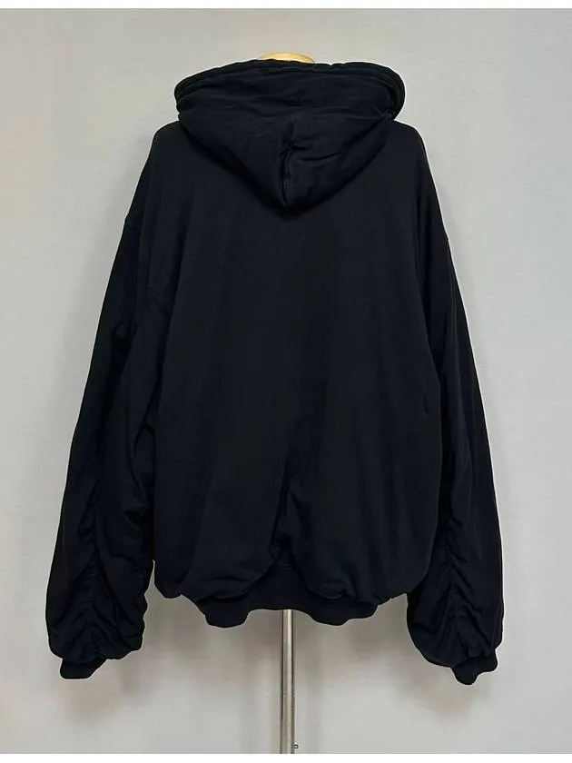 Balenciaga padded bomber hoodie 110