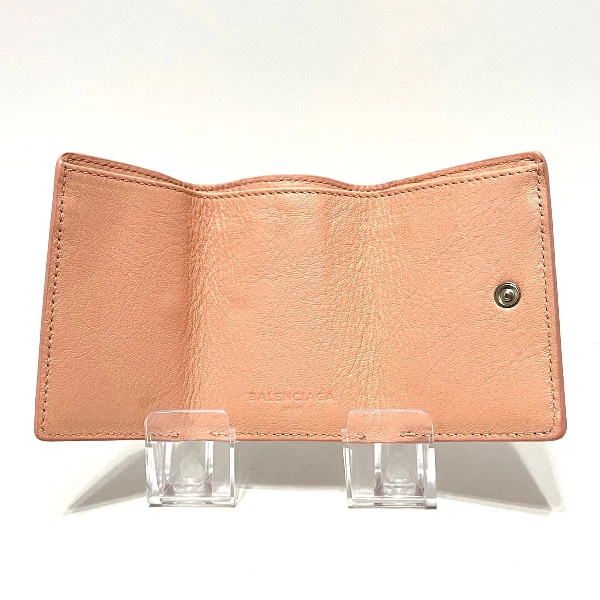 Balenciaga Papier Pink Leather Accessories