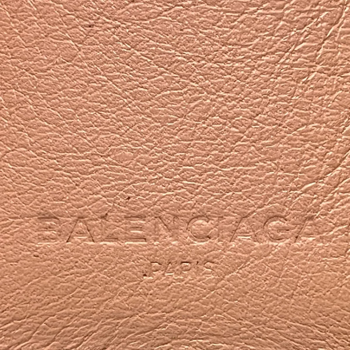 Balenciaga Papier Pink Leather Accessories