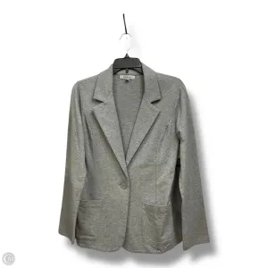 Blazer By Clothes Mentor In Grey. Size: L