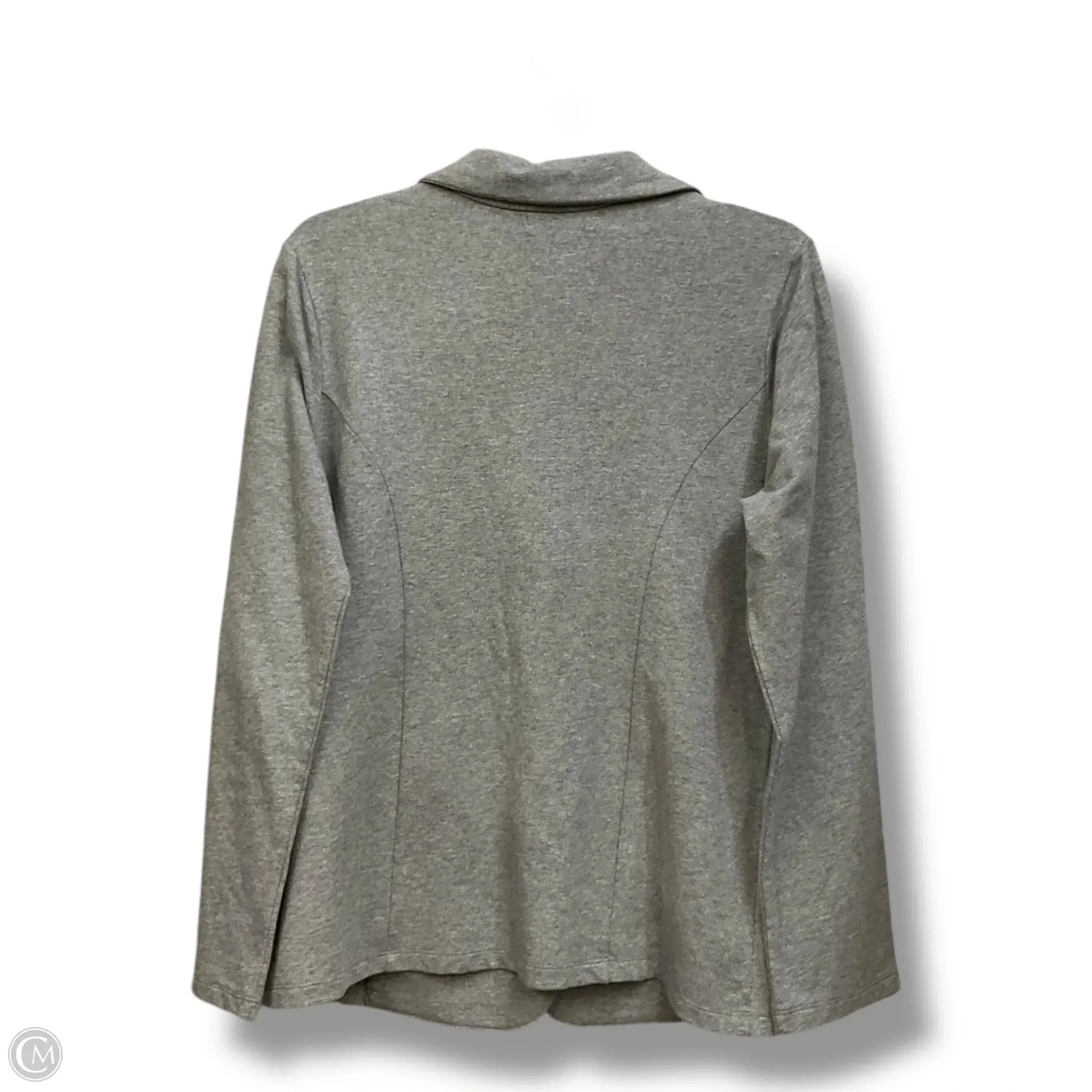 Blazer By Clothes Mentor In Grey. Size: L