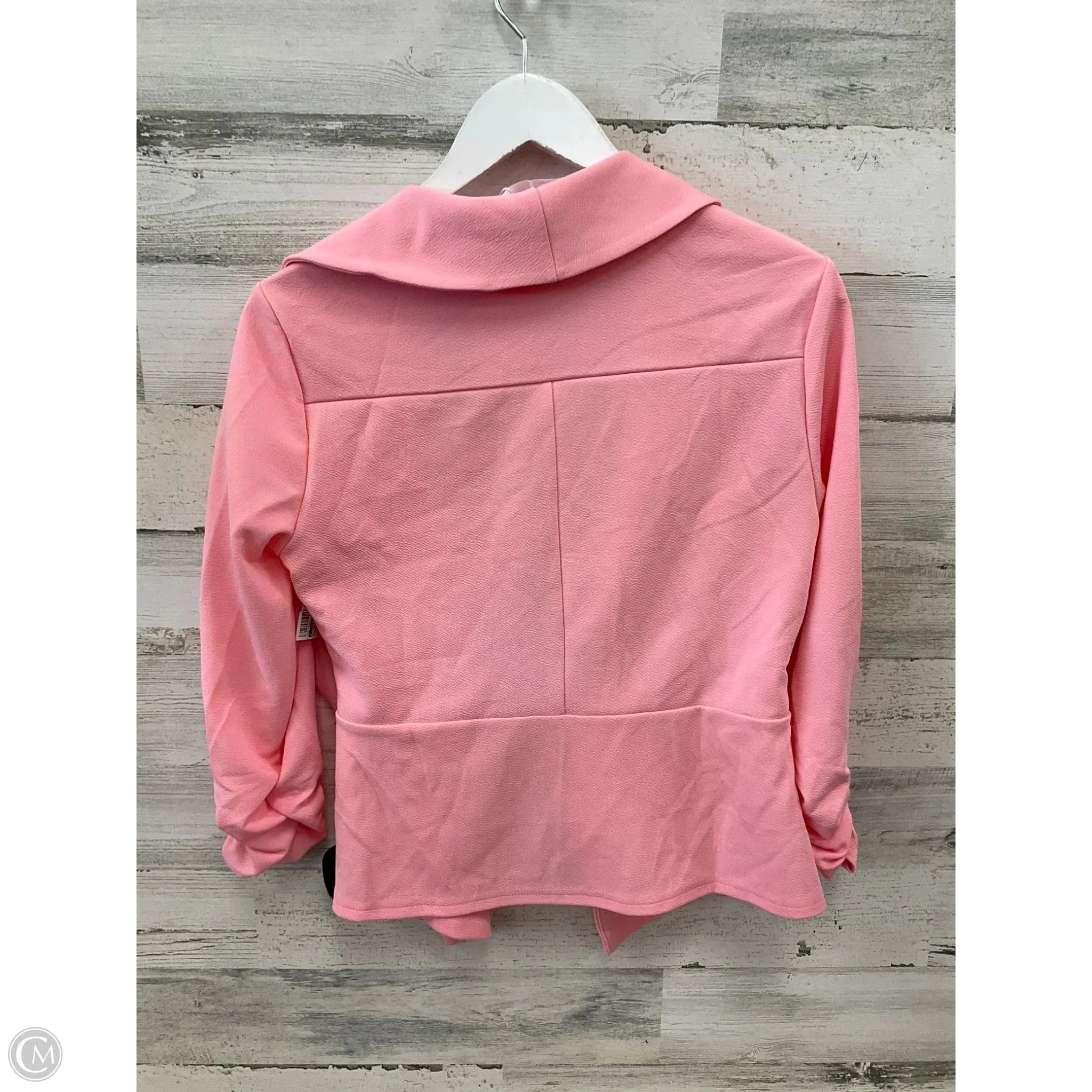Blazer By Clothes Mentor In Pink. Size: M