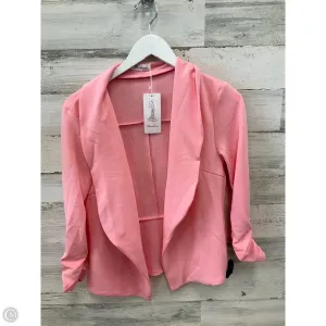 Blazer By Clothes Mentor In Pink. Size: M