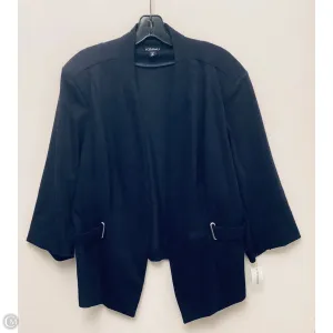 Blazer By Roz And Ali In Navy. Size: 3x