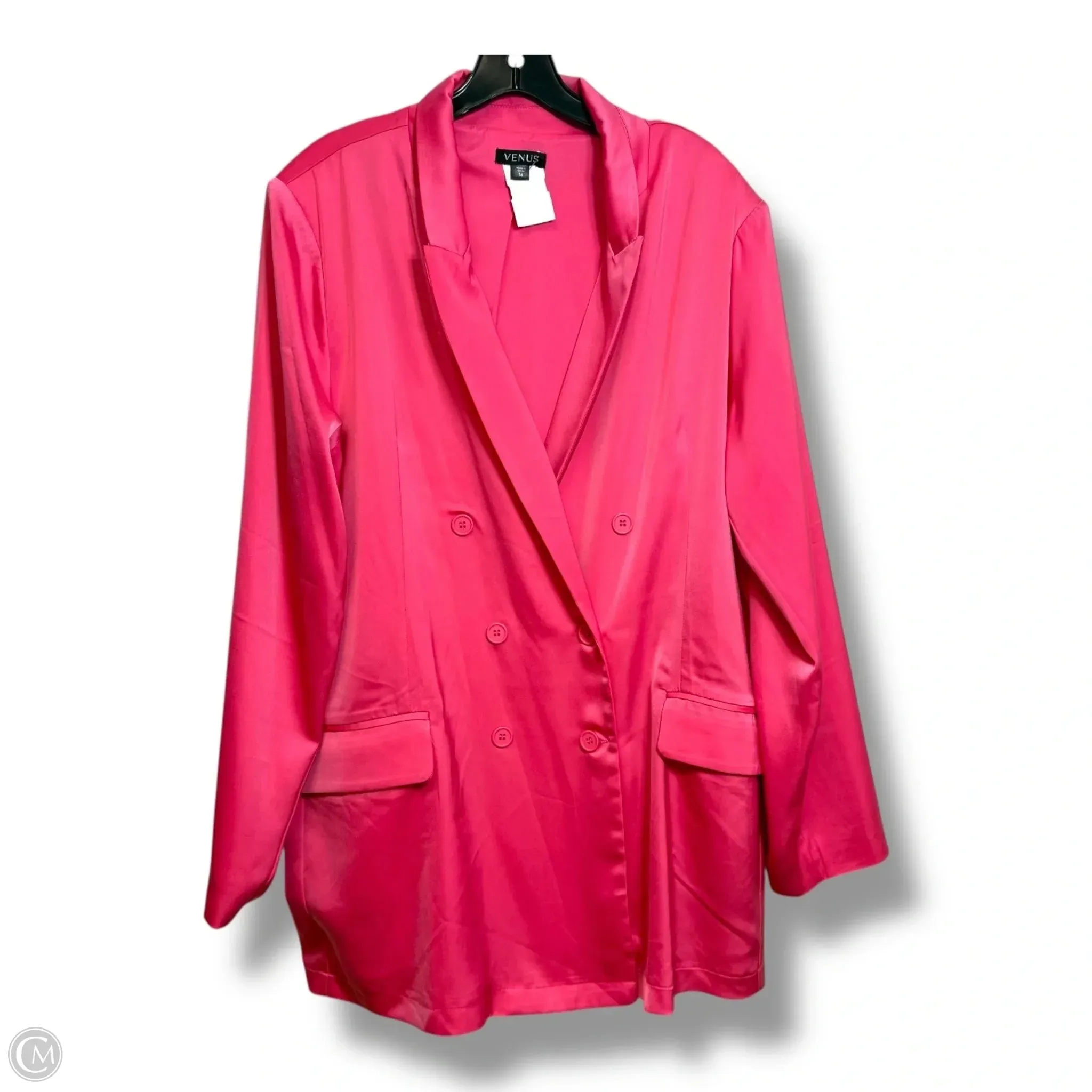 Blazer By Venus In Pink. Size: 16