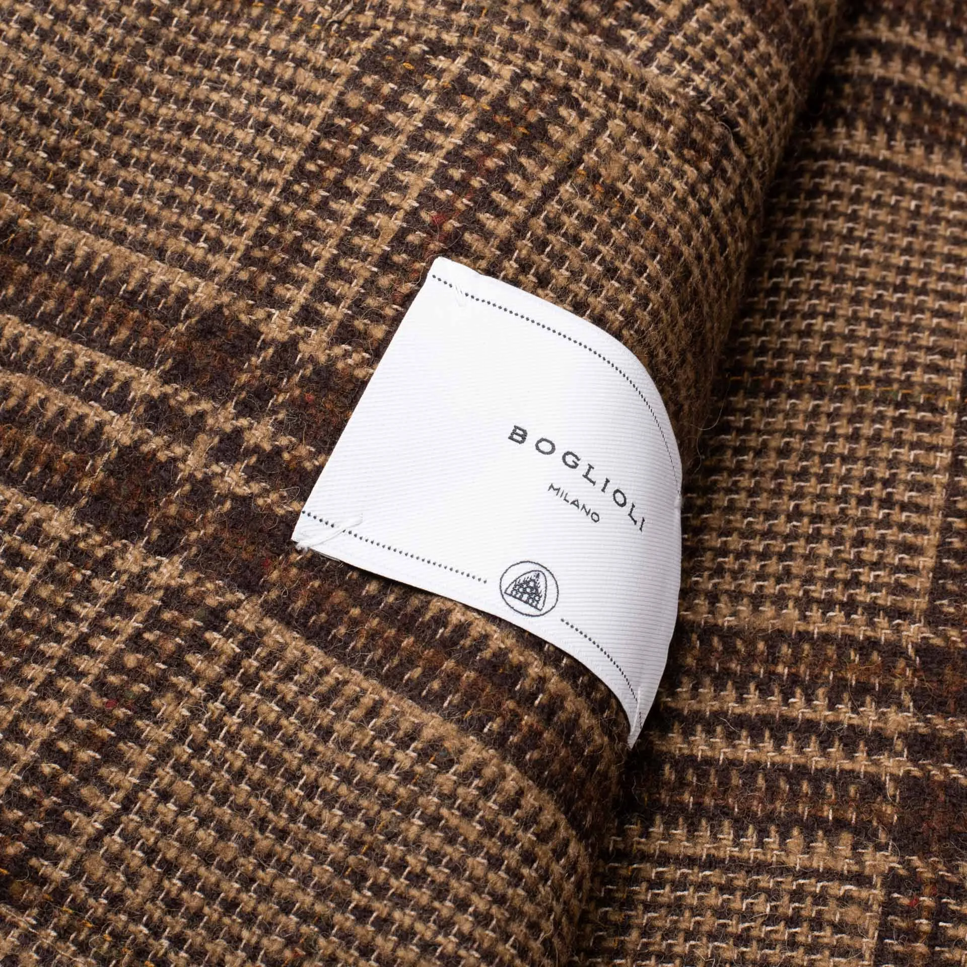 BOGLIOLI K.Jacket Prince of Wales Wool-Cotton Unlined Jacket 48 NEW US 38