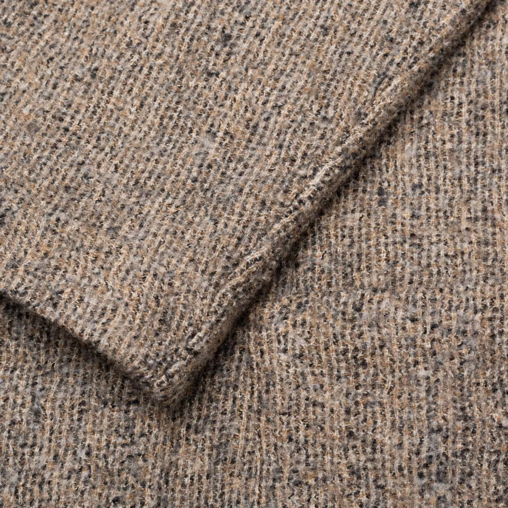 BOGLIOLI Milano 68 Khaki Tweed Wool Unconstructed Jacket EU 50 NEW US 40