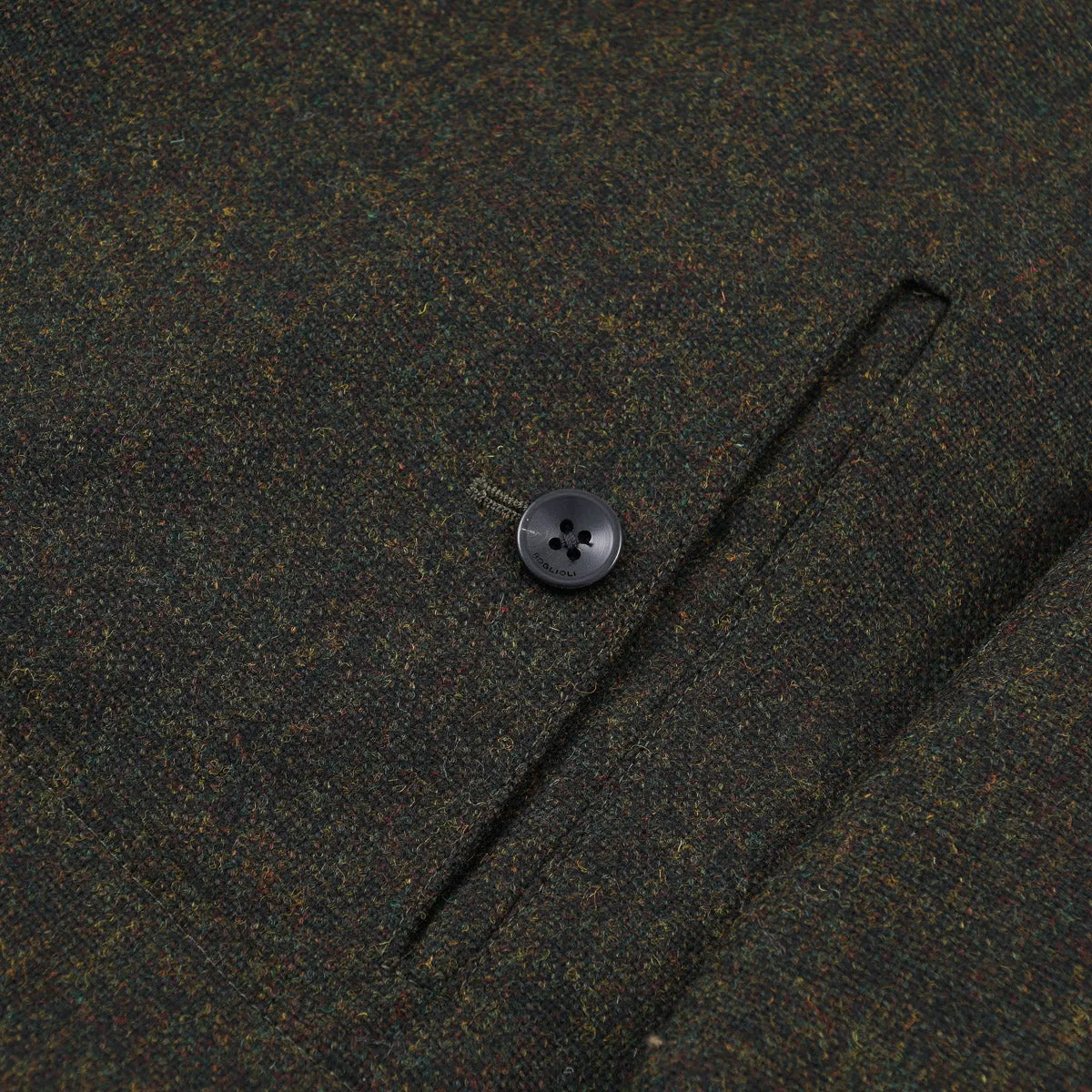 Boglioli Wool Outer Blazer with Quilted Lining