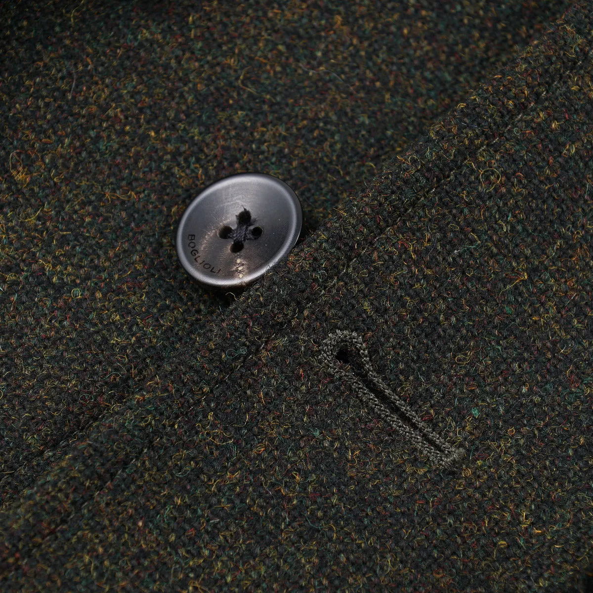 Boglioli Wool Outer Blazer with Quilted Lining