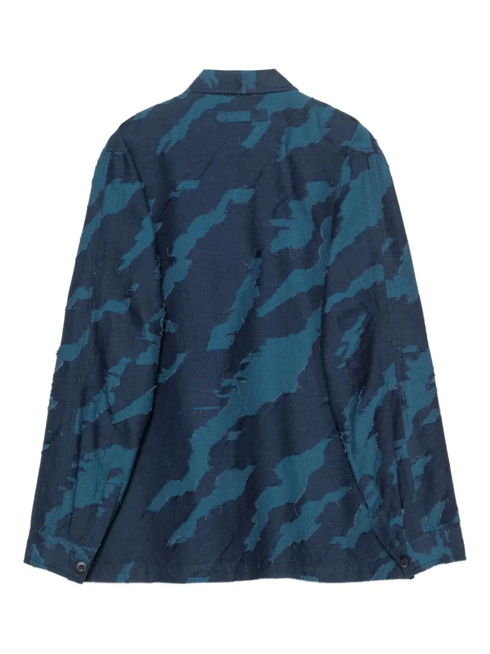 Bonsai Camouflage-Print Button-Up Shirt