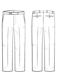 Brown Mix Dress Pant - Soho Fit | Ballin