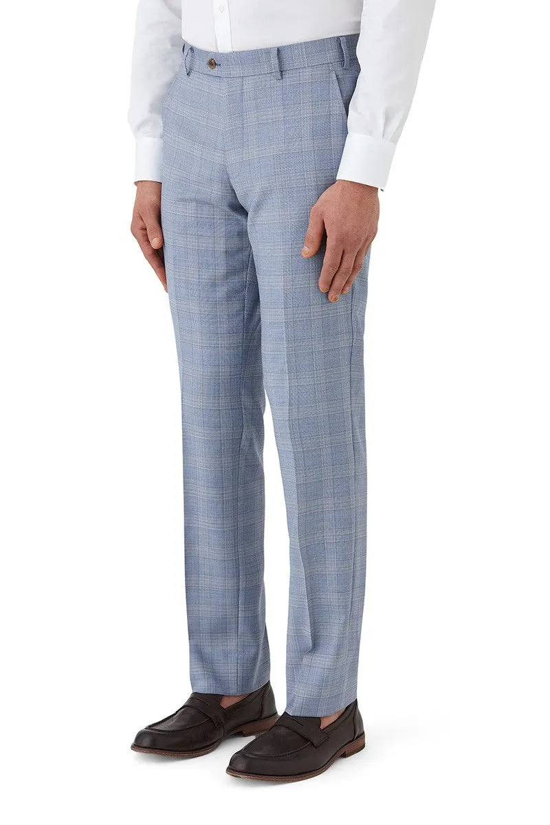 Cambridge - Morse/Interceptor Suit - Light Blue Check
