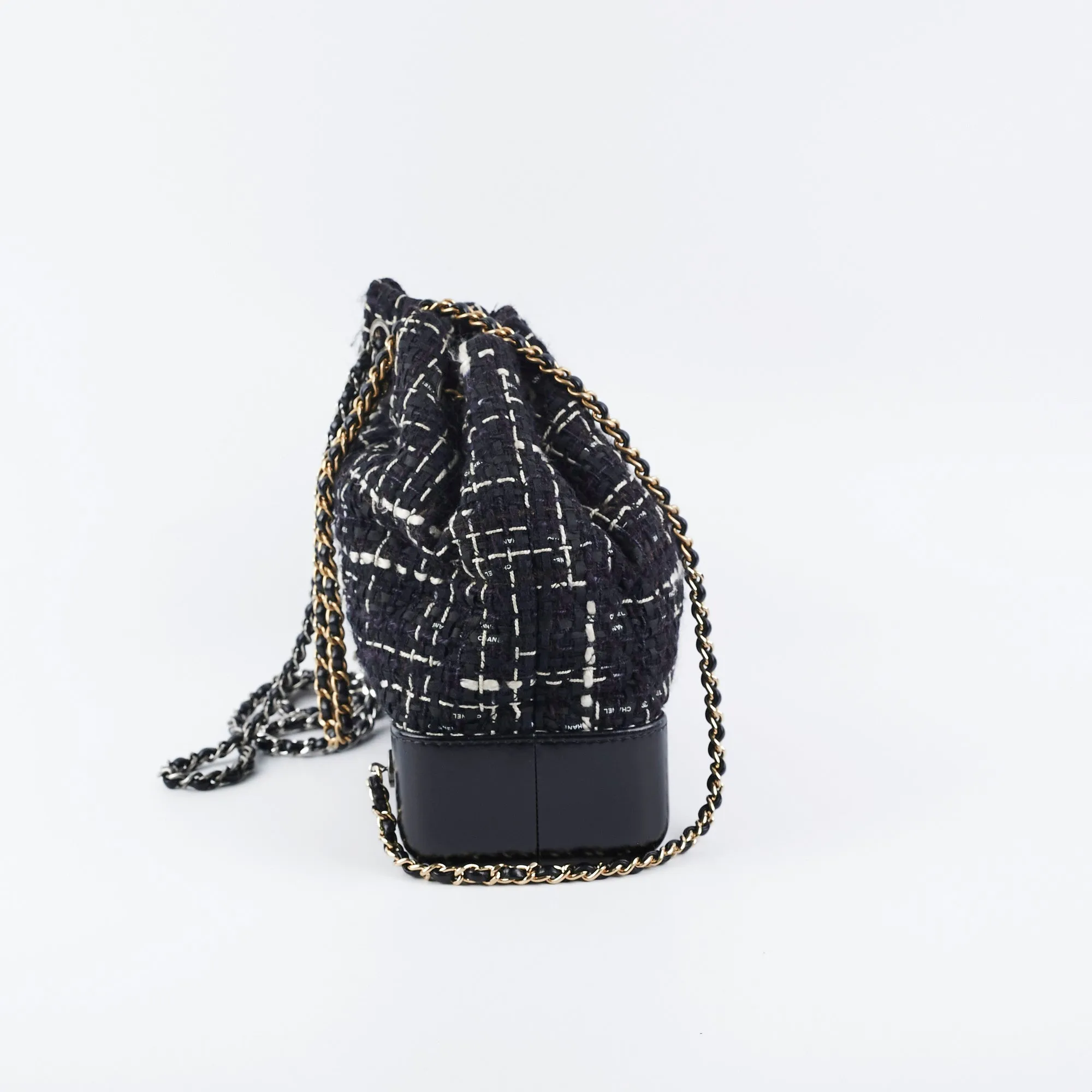 Chanel Small Gabrielle Tweed Backpack