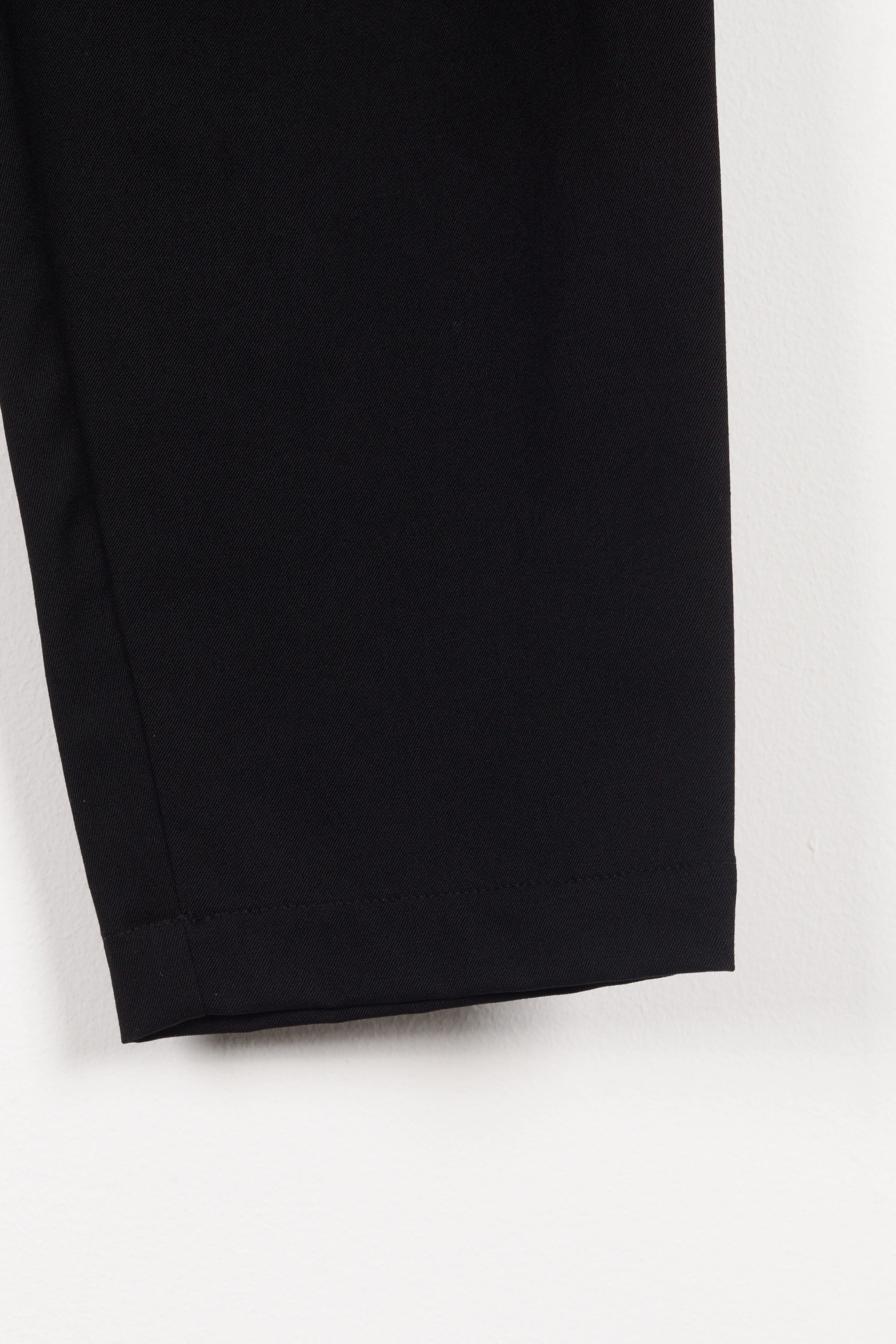 Comme des Garons Tricot FW11 'Pleated Wool' Trousers Black (2011)