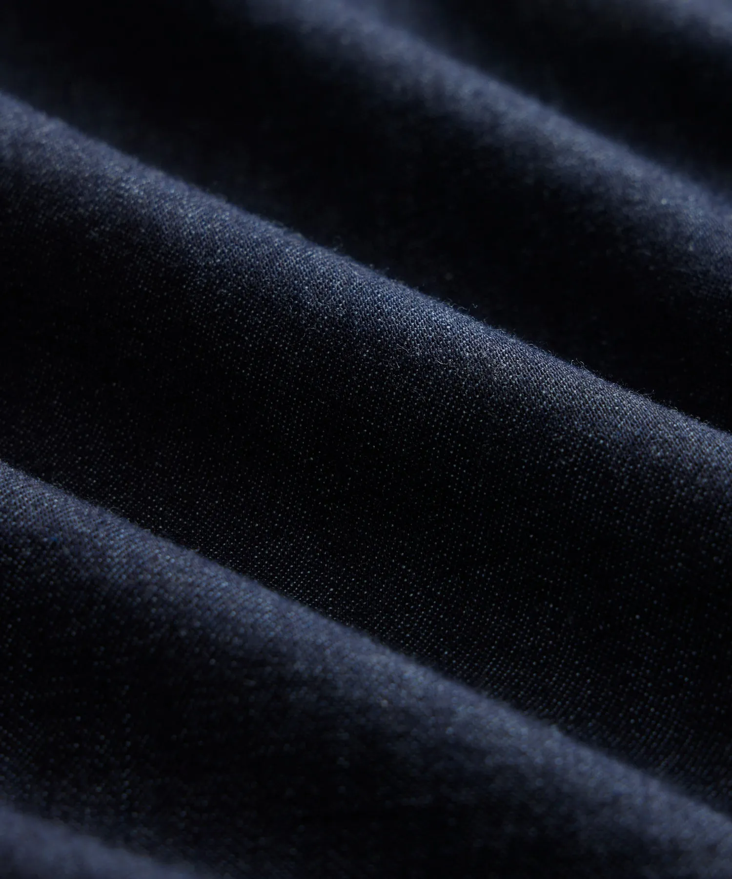 Denim Point Collar Shirt