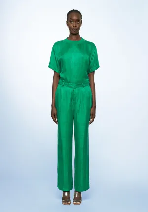EVERGREEN VERDANT JACQUARD PANT