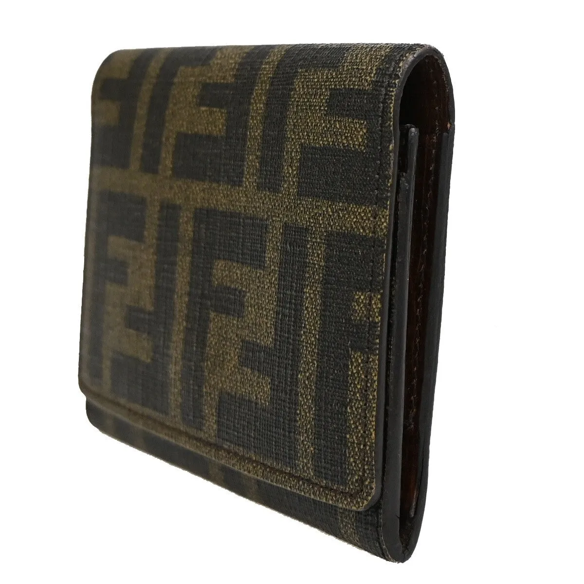 Fendi FF Brown Canvas Accessories