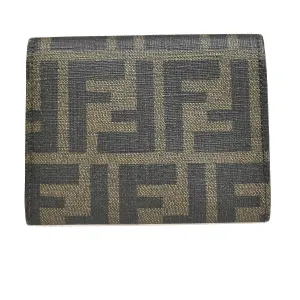 Fendi FF Brown Canvas Accessories