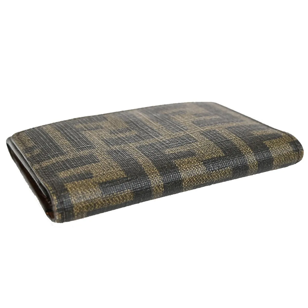 Fendi FF Brown Canvas Accessories