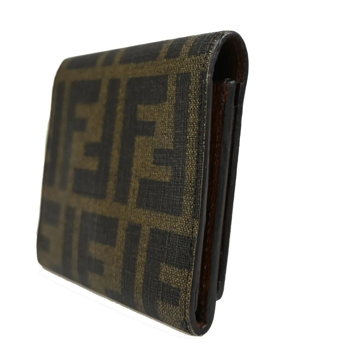 Fendi FF Brown Canvas Accessories