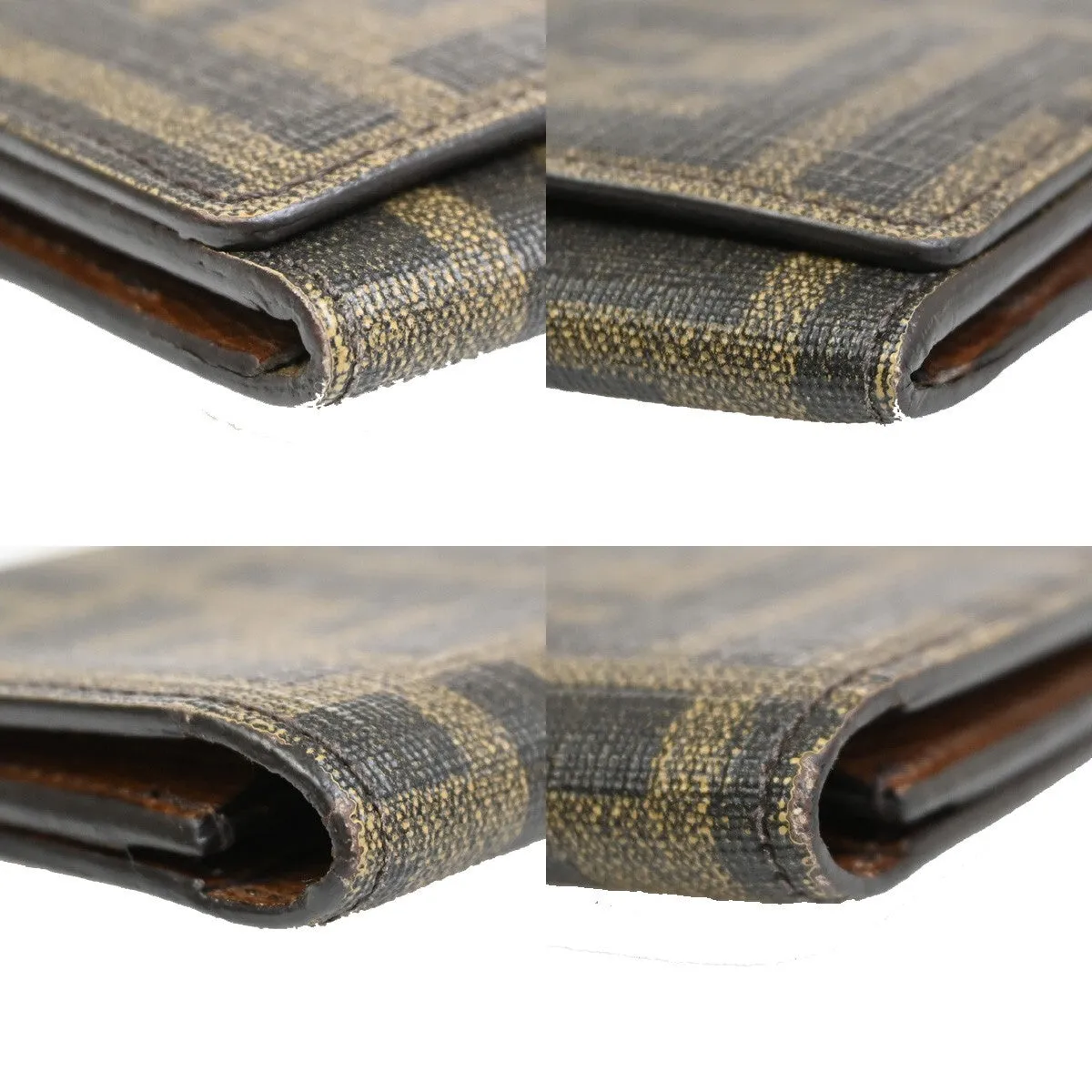 Fendi FF Brown Canvas Accessories