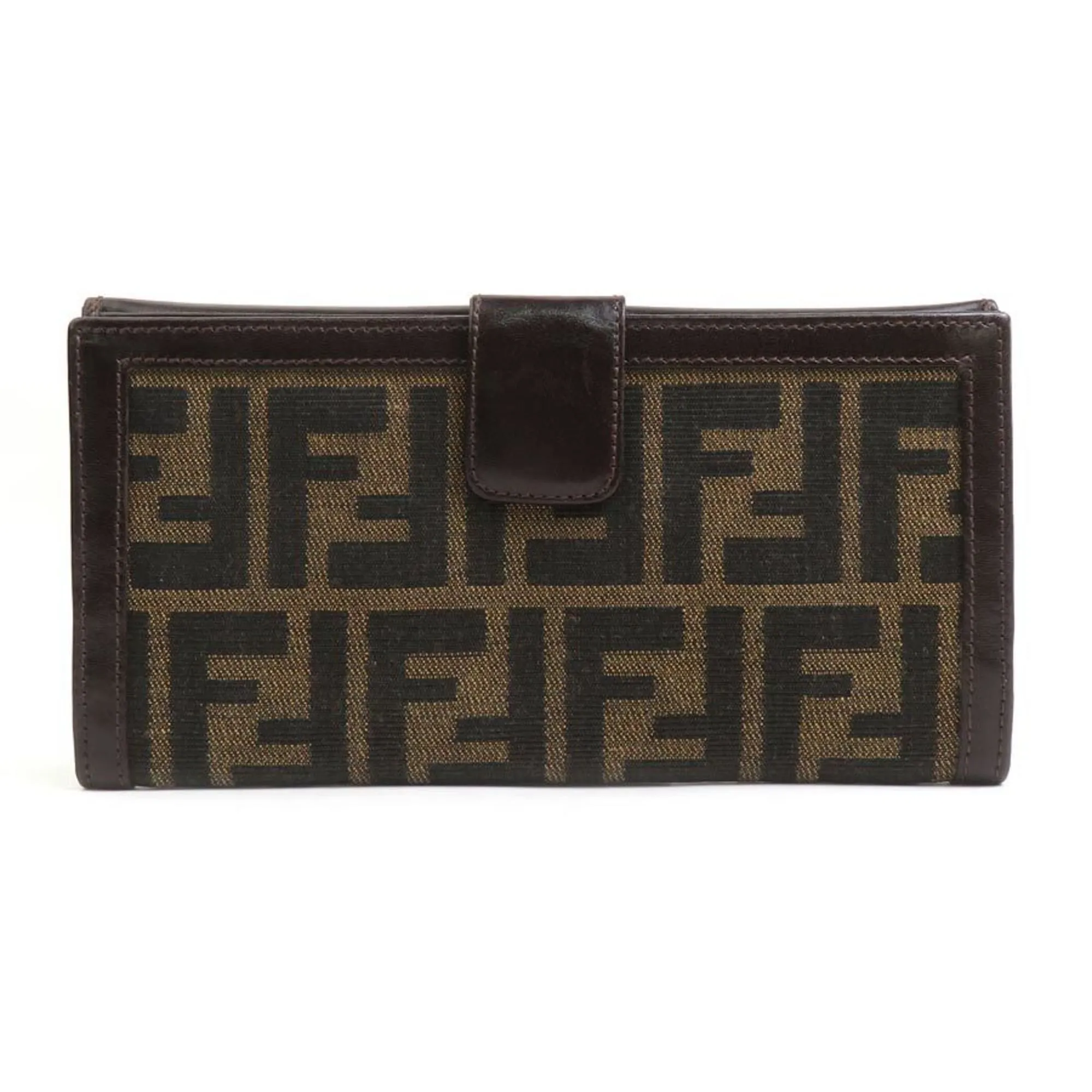Fendi Zucca Brown Canvas Accessories
