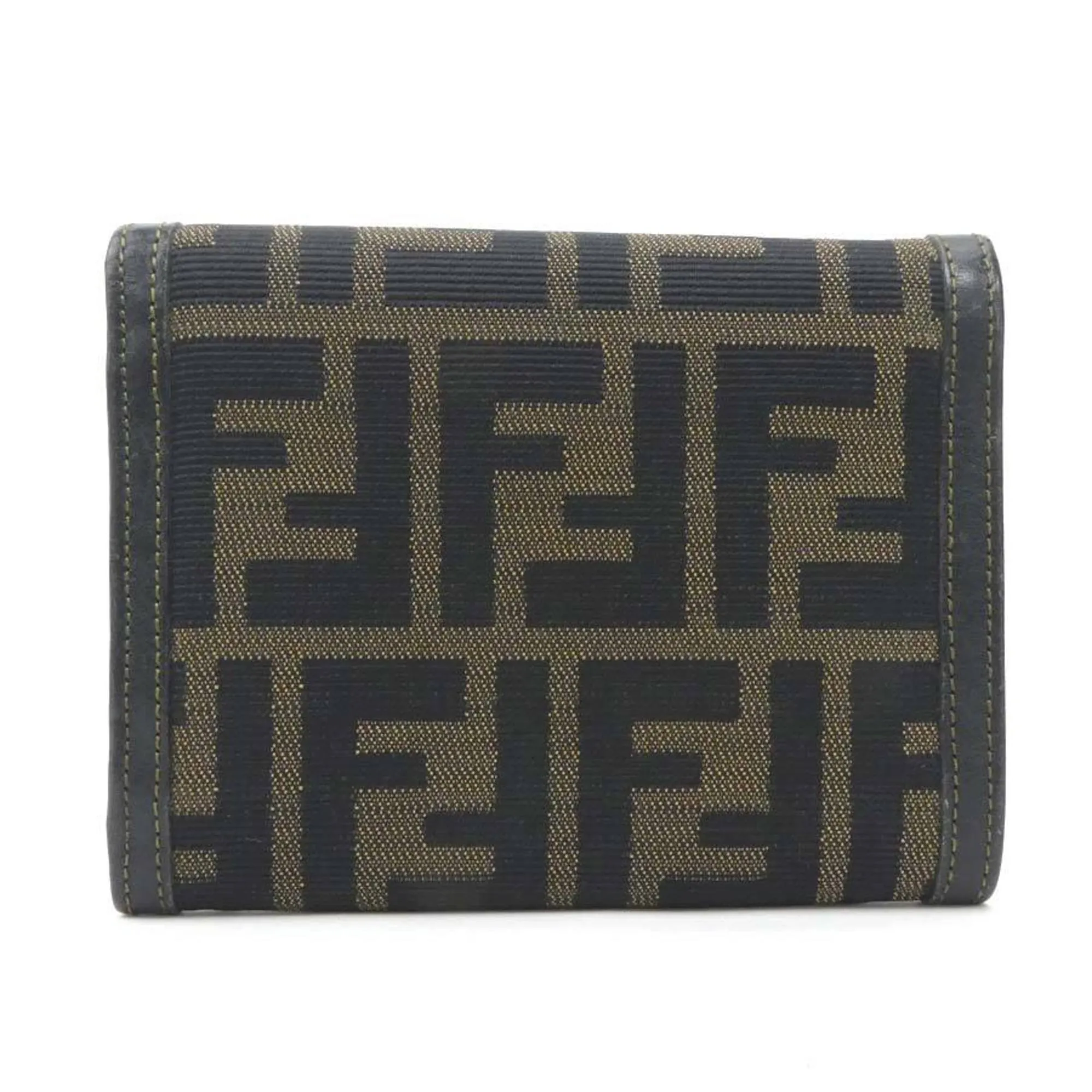 Fendi Zucca Brown Canvas Accessories