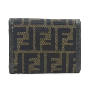 Fendi Zucca Brown Canvas Accessories