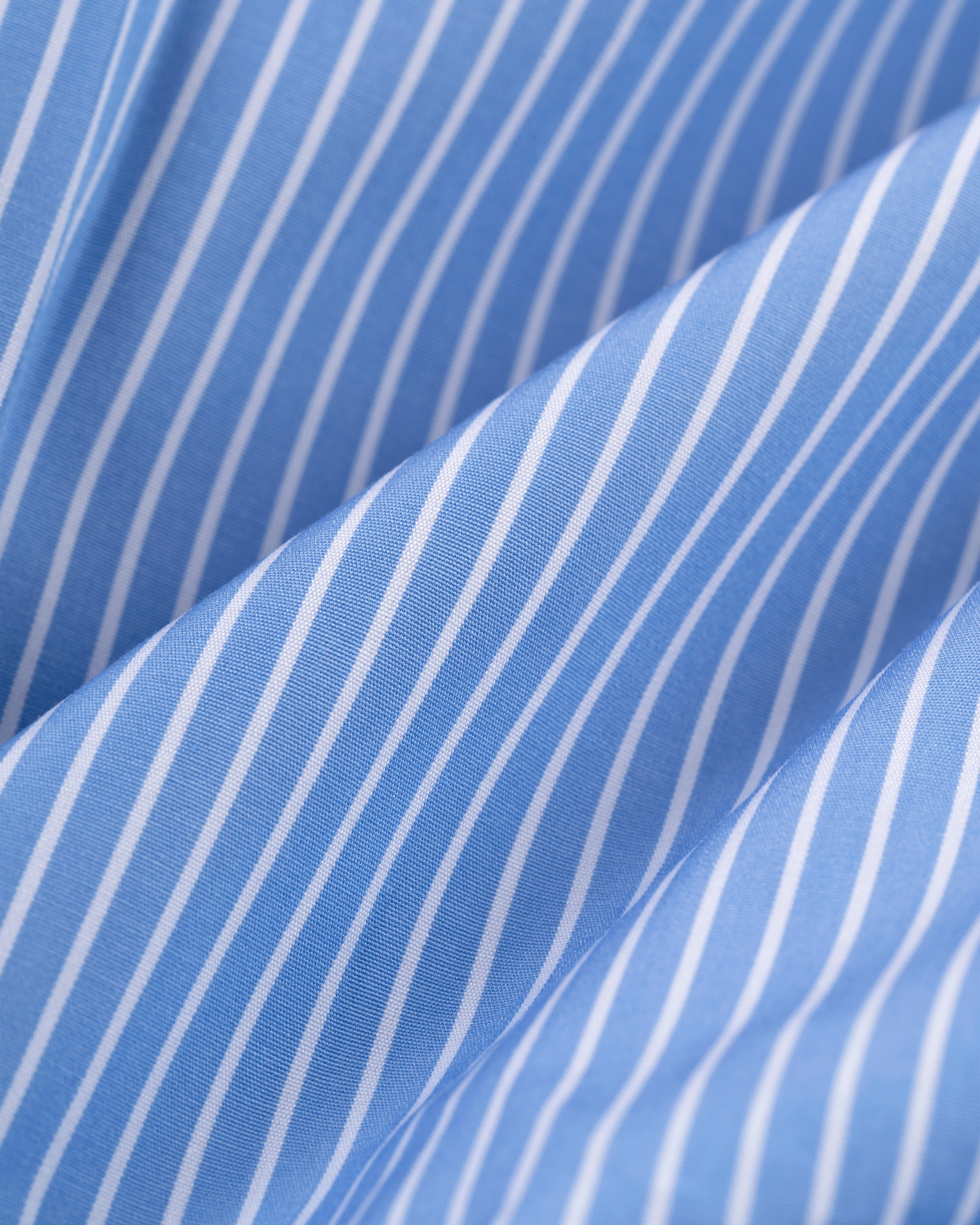 GOLD LABEL DRESS SHIRT - BLUE BANKER STRIPE