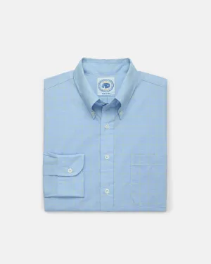 GOLD LABEL DRESS SHIRT - BLUE GLENPLAID/YELLOW WINDOWPANE