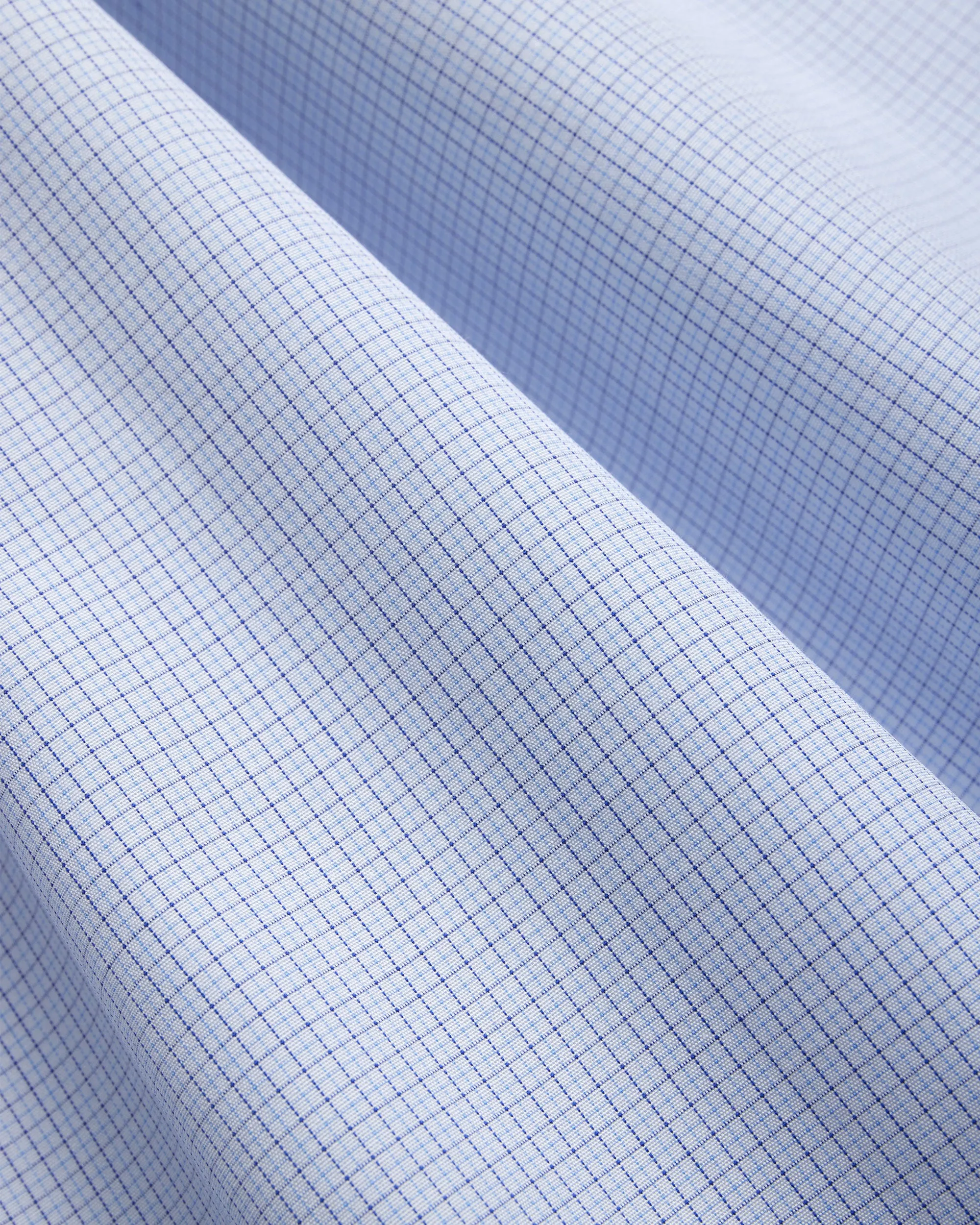 GOLD LABEL DRESS SHIRT - BLUE MINI TATTERSALL