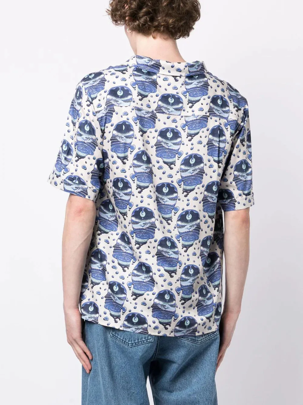 Graphic-Print Short-Sleeve Shirt