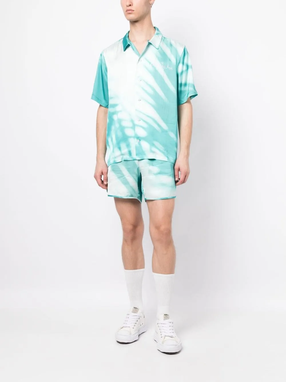 Graphic-Print Short-Sleeve Shirt