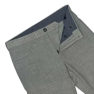 Grey Performance Linen Pant - Connor Fit | Ballin