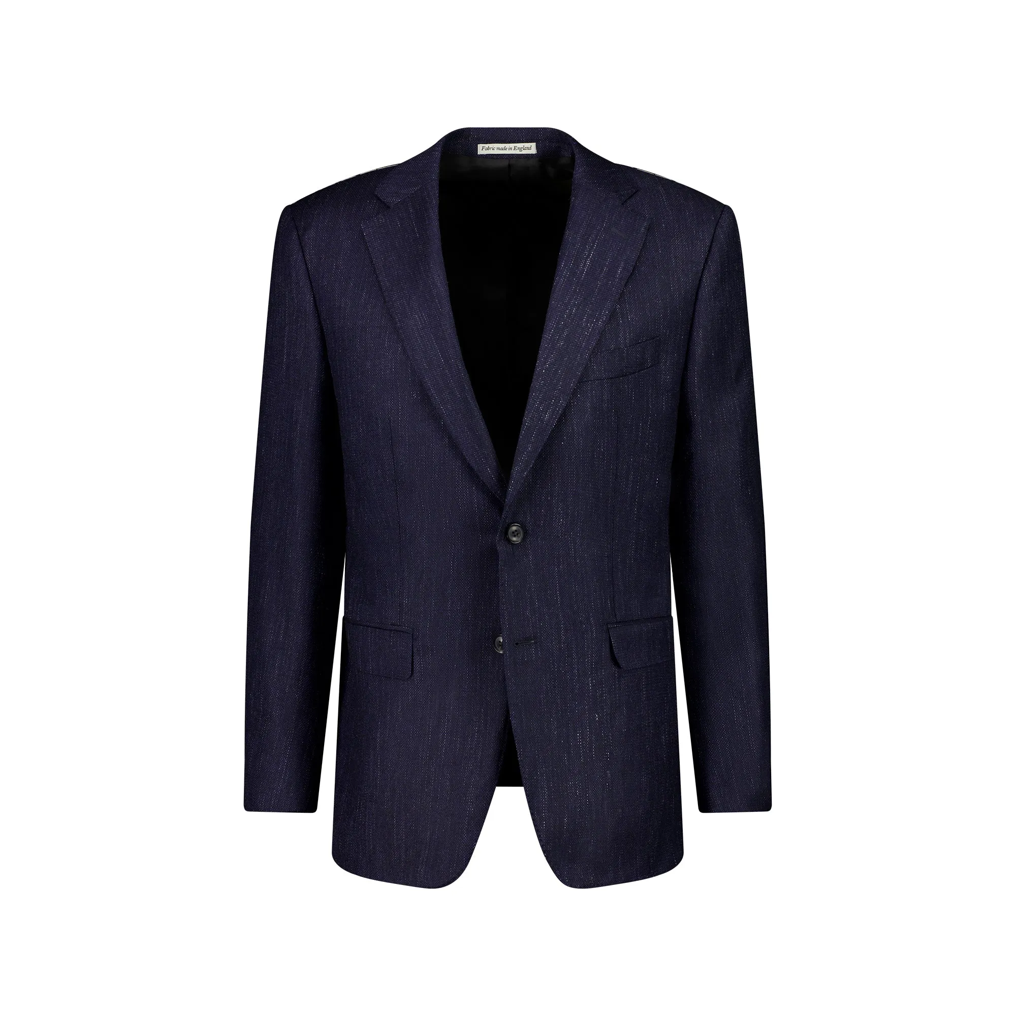 HENRY SARTORIAL DORMEUIL Blended Wool Jacket NAVY REG