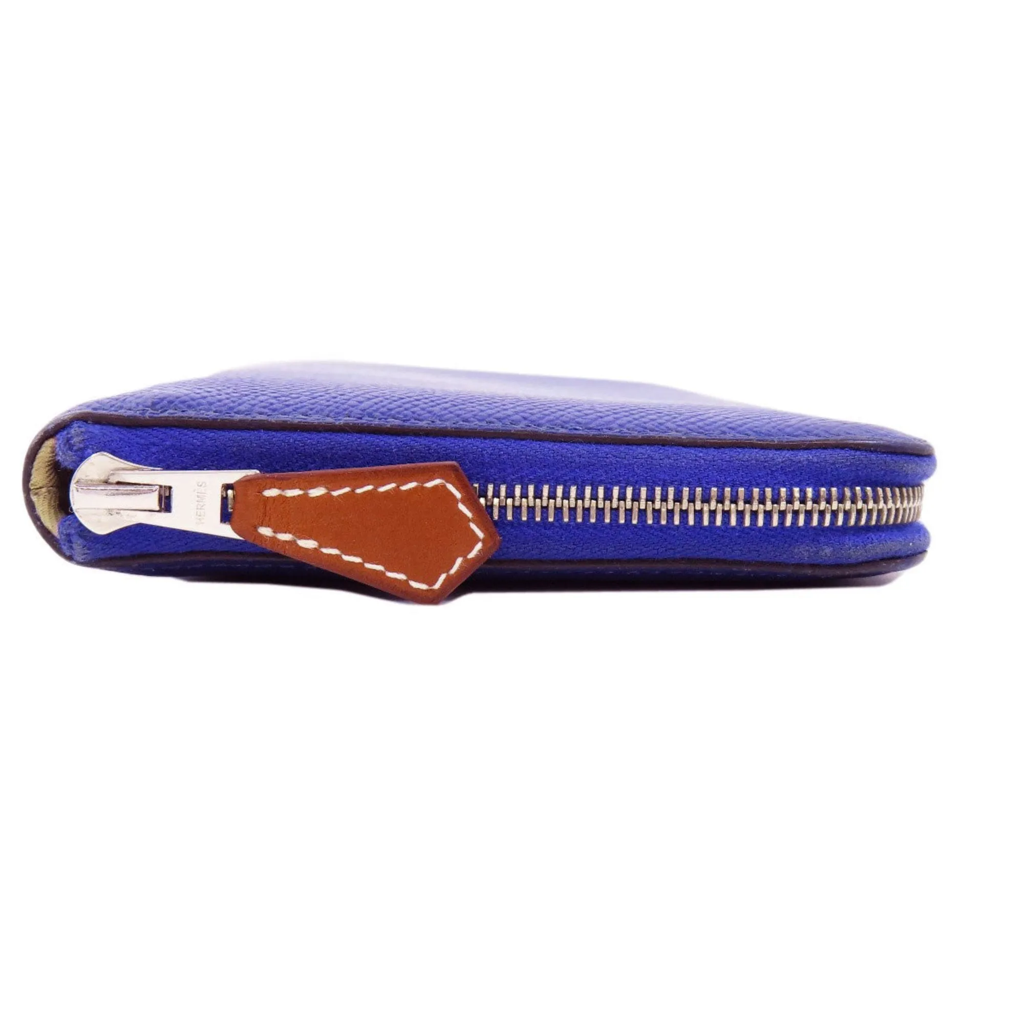 Herms Azap Blue Leather Accessories