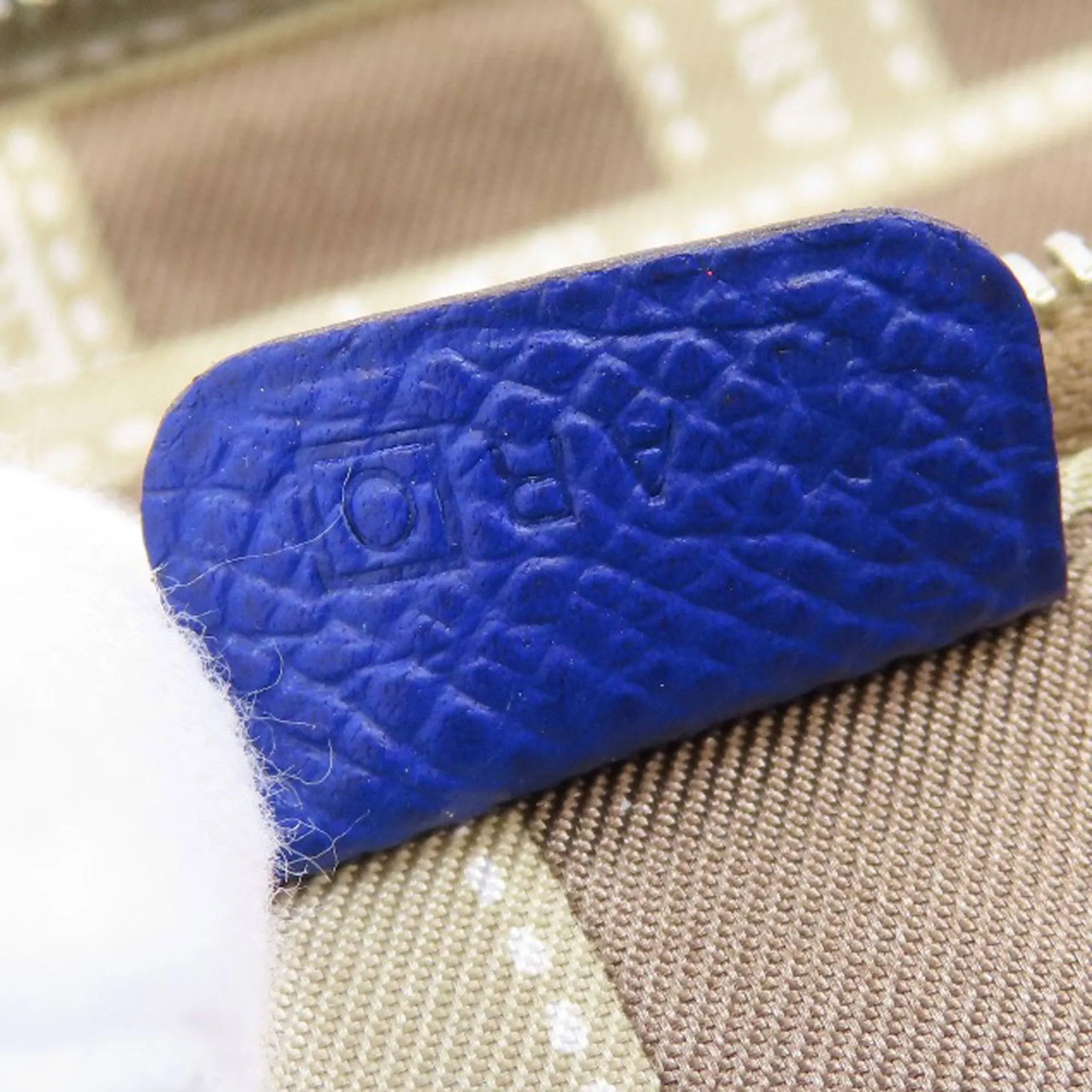 Herms Azap Blue Leather Accessories