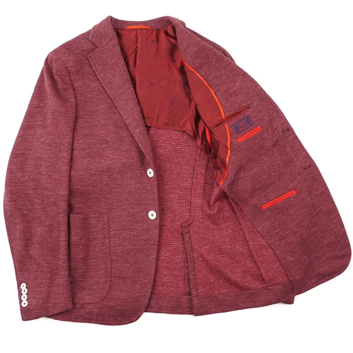 Isaia Knit Jersey Sport Coat