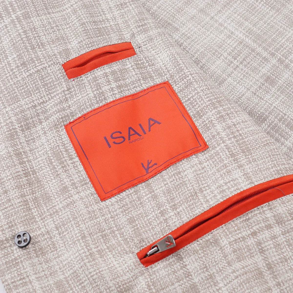 Isaia Lightweight Wool-Silk Overcoat