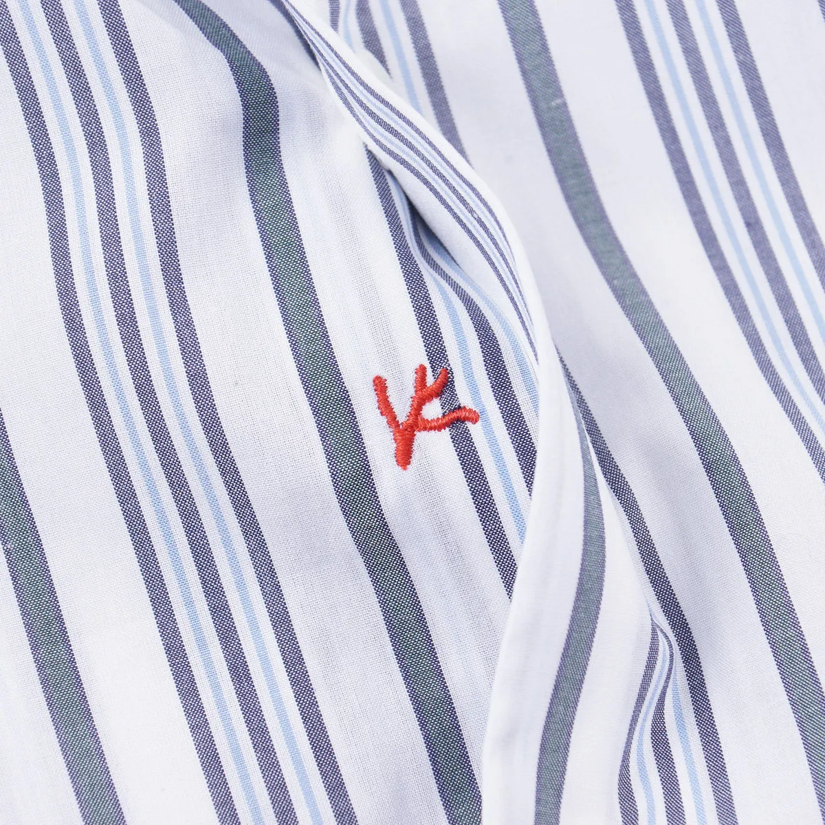 Isaia Tailored-Fit 'Mix' Cotton Shirt